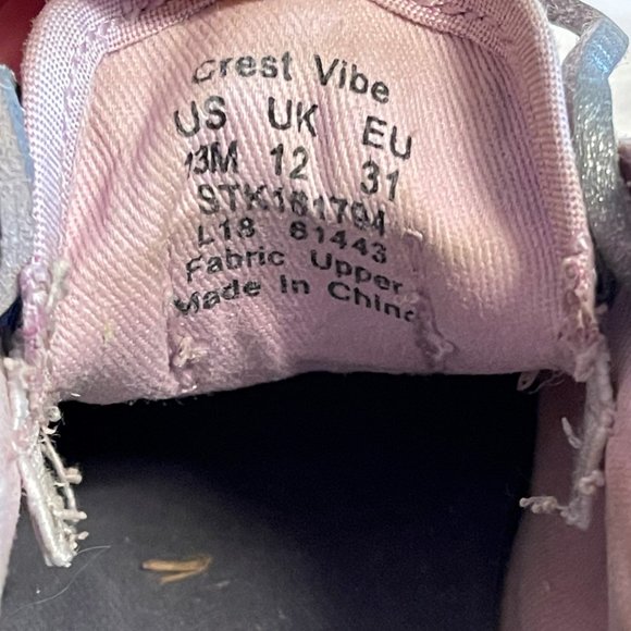 SPERRY Kids Sneakers PURPLE Canvas CREST VIBE 0722 - Picture 2 of 14